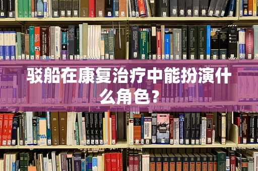 驳船在康复治疗中能扮演什么角色？
