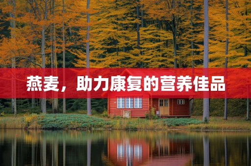 燕麦，助力康复的营养佳品