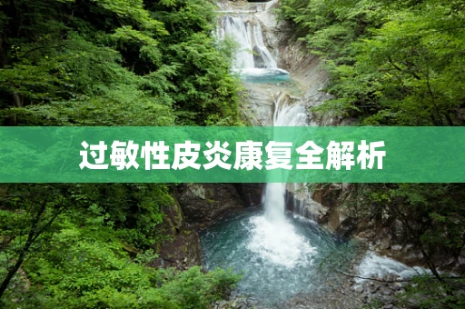 过敏性皮炎康复全解析