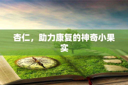 杏仁，助力康复的神奇小果实