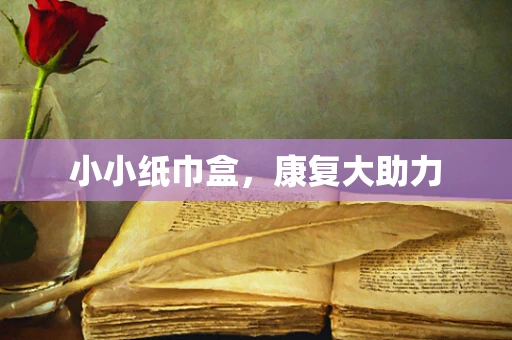 小小纸巾盒，康复大助力