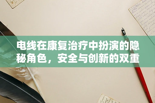 电线在康复治疗中扮演的隐秘角色，安全与创新的双重考量