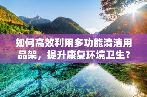如何高效利用多功能清洁用品架，提升康复环境卫生？