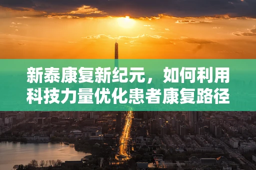 新泰康复新纪元，如何利用科技力量优化患者康复路径？