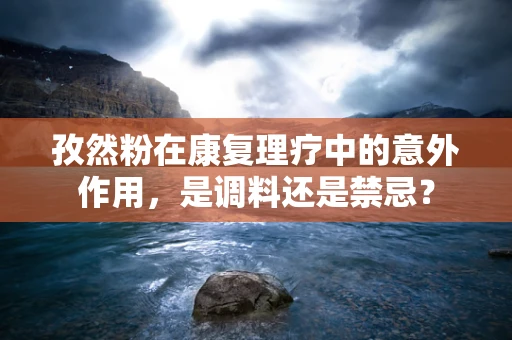 孜然粉在康复理疗中的意外作用，是调料还是禁忌？