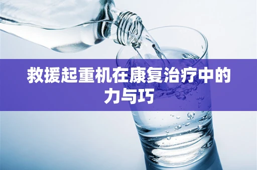救援起重机在康复治疗中的力与巧