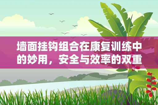 墙面挂钩组合在康复训练中的妙用，安全与效率的双重考量