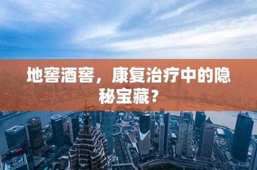 地窖酒窖，康复治疗中的隐秘宝藏？