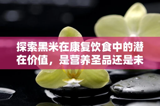探索黑米在康复饮食中的潜在价值，是营养圣品还是未知的康复助手？