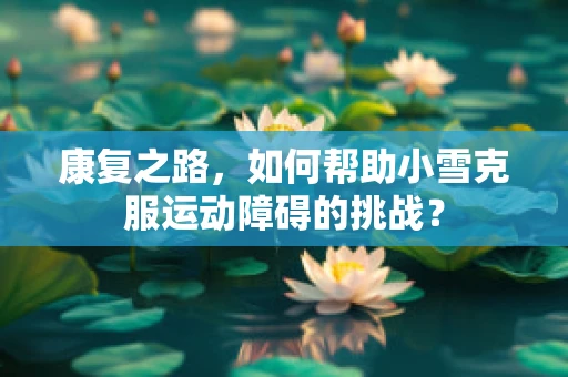 康复之路，如何帮助小雪克服运动障碍的挑战？