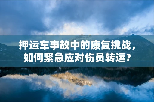 押运车事故中的康复挑战，如何紧急应对伤员转运？