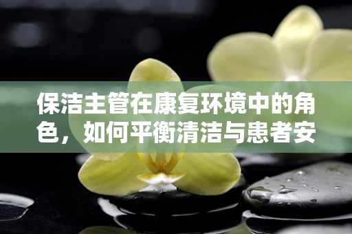 保洁主管在康复环境中的角色，如何平衡清洁与患者安全？