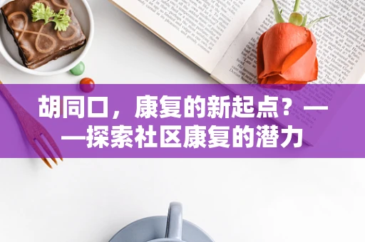 胡同口，康复的新起点？——探索社区康复的潜力