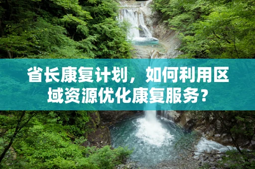 省长康复计划，如何利用区域资源优化康复服务？