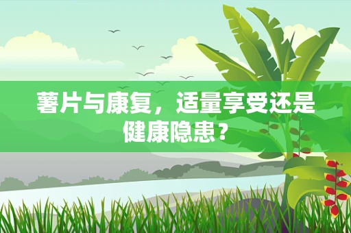 薯片与康复，适量享受还是健康隐患？