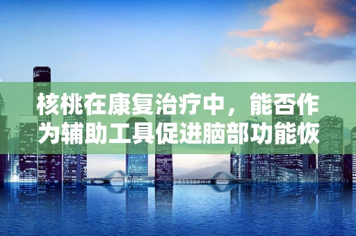 核桃在康复治疗中，能否作为辅助工具促进脑部功能恢复？