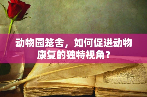 动物园笼舍，如何促进动物康复的独特视角？