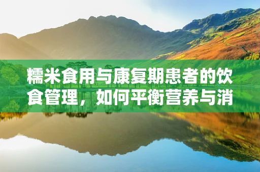 糯米食用与康复期患者的饮食管理，如何平衡营养与消化？