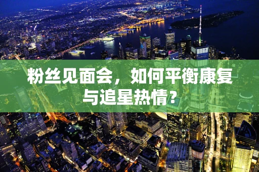 粉丝见面会，如何平衡康复与追星热情？