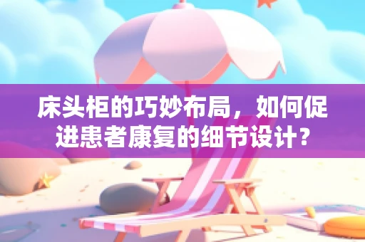 床头柜的巧妙布局，如何促进患者康复的细节设计？