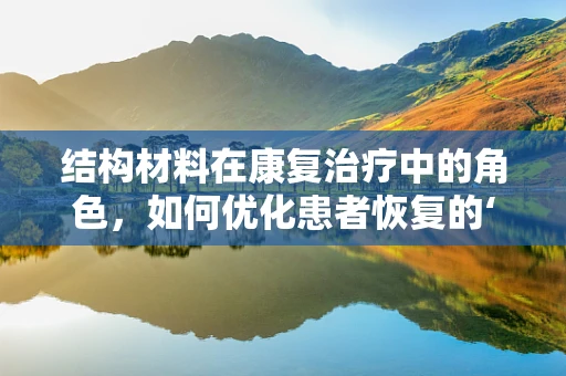 结构材料在康复治疗中的角色，如何优化患者恢复的‘建筑’？