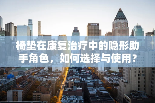 椅垫在康复治疗中的隐形助手角色，如何选择与使用？