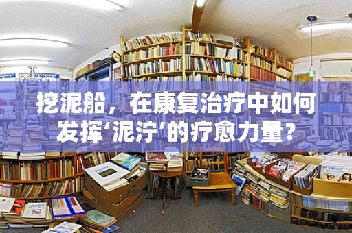 挖泥船，在康复治疗中如何发挥‘泥泞’的疗愈力量？