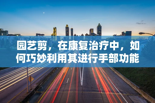 园艺剪，在康复治疗中，如何巧妙利用其进行手部功能恢复？