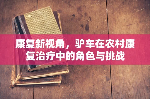 康复新视角，驴车在农村康复治疗中的角色与挑战