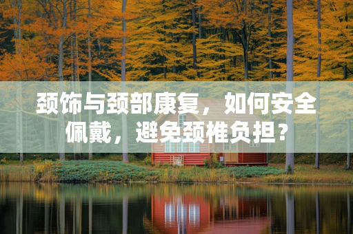 颈饰与颈部康复，如何安全佩戴，避免颈椎负担？