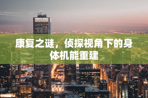 康复之谜，侦探视角下的身体机能重建