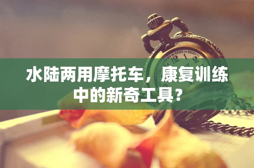 水陆两用摩托车，康复训练中的新奇工具？
