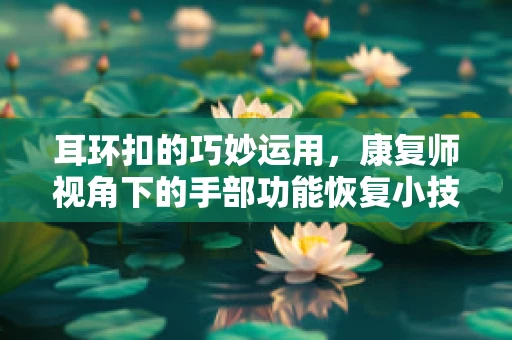 耳环扣的巧妙运用，康复师视角下的手部功能恢复小技巧