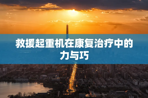 救援起重机在康复治疗中的力与巧