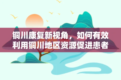铜川康复新视角，如何有效利用铜川地区资源促进患者功能恢复？