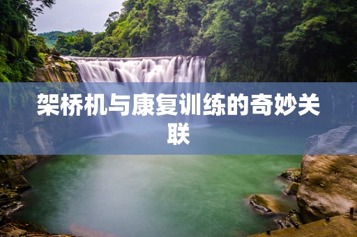 架桥机与康复训练的奇妙关联