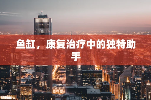 鱼缸，康复治疗中的独特助手