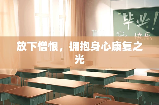 放下憎恨，拥抱身心康复之光