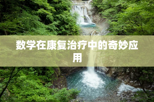 数学在康复治疗中的奇妙应用