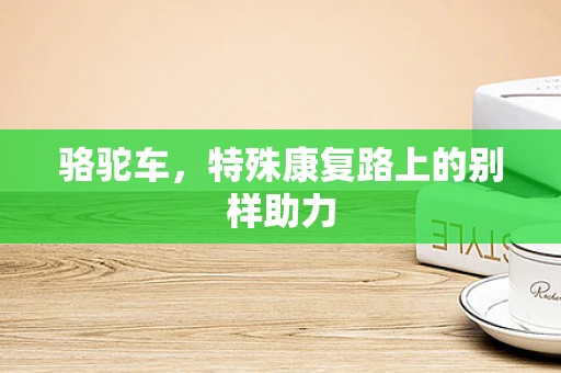 骆驼车，特殊康复路上的别样助力