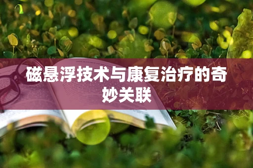 磁悬浮技术与康复治疗的奇妙关联