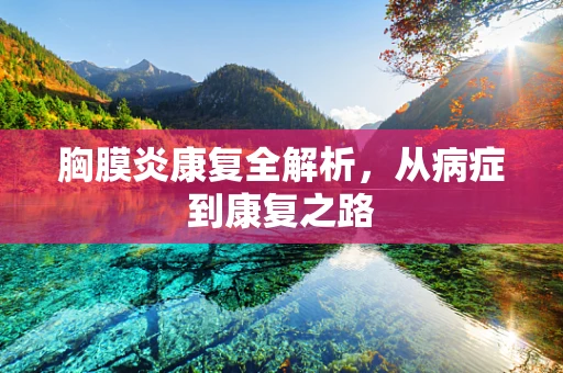 胸膜炎康复全解析，从病症到康复之路