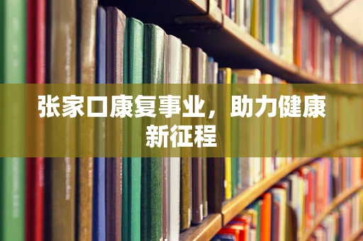 张家口康复事业，助力健康新征程