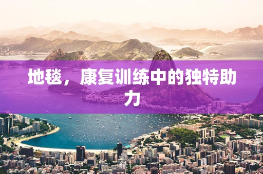 地毯，康复训练中的独特助力
