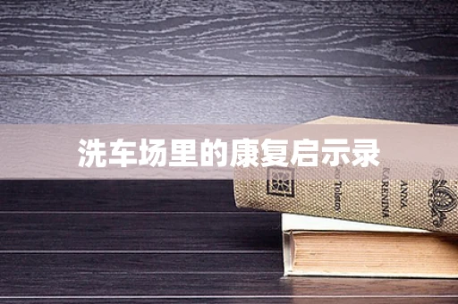洗车场里的康复启示录