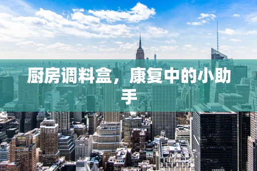 厨房调料盒，康复中的小助手