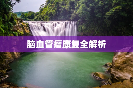 脑血管瘤康复全解析