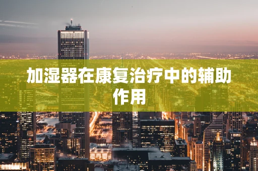 加湿器在康复治疗中的辅助作用