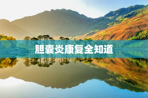 胆囊炎康复全知道