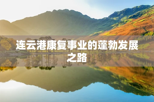 连云港康复事业的蓬勃发展之路